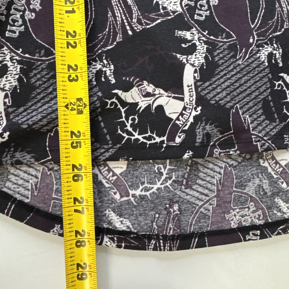 Disney LuLaRoe Maleficent Villain Shirt Size Small New Touch Of Evil Spooky Bird - Picture 8 of 9